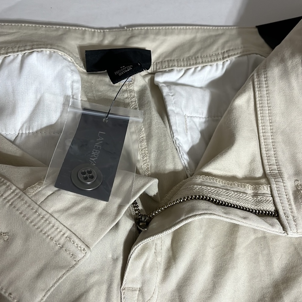 NWT Lane Bryant Khaki Bermuda Shorts Size 28W - Picture 3 of 8